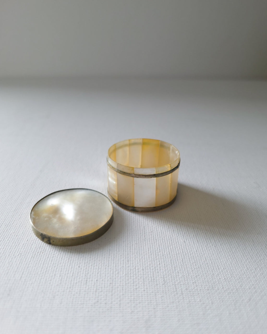 Vintage Mother of Pearl Pill Box