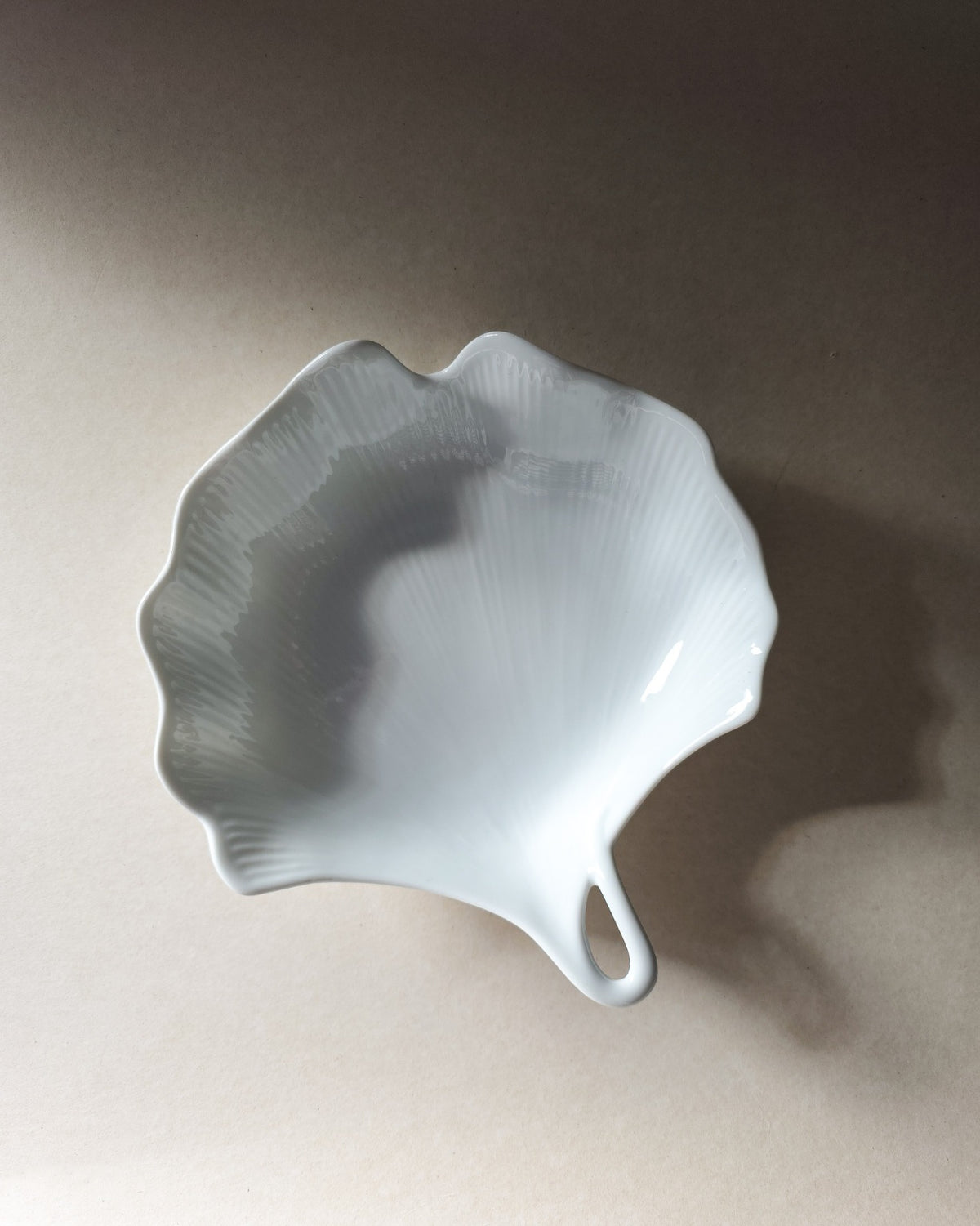 Vintage Noritake Ginkgo Leaf Dish