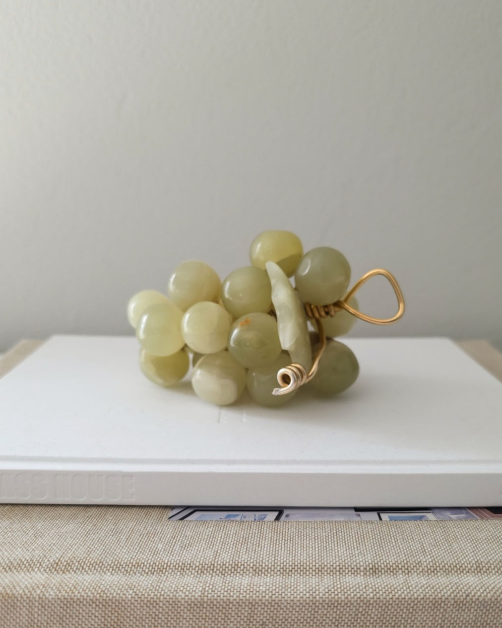 Vintage Green Onyx Grapes
