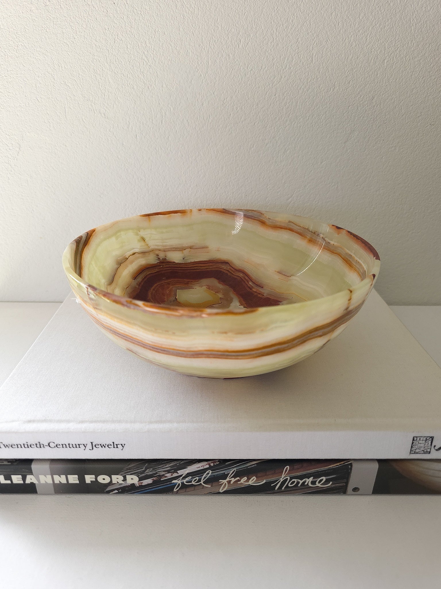 Vintage Onyx Bowl