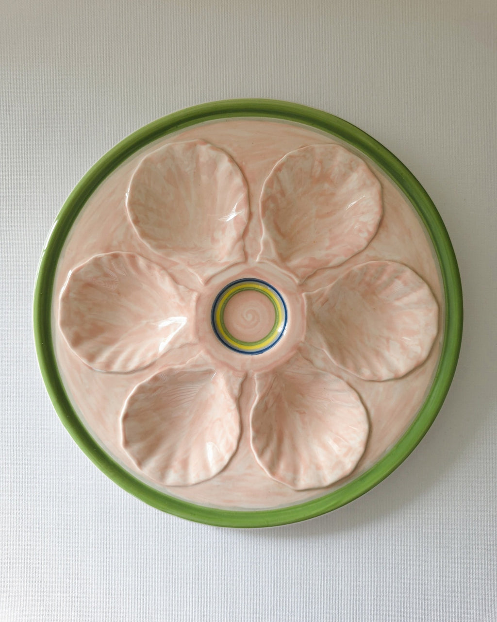 Vintage Ceramic Oyster Plate