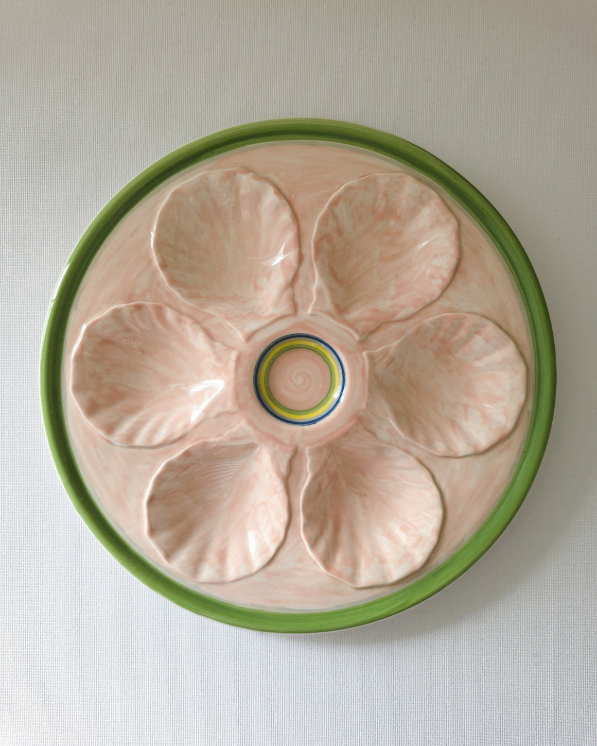Vintage Ceramic Oyster Plate