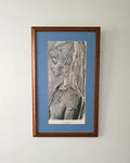 Framed Artwork of vintage print Portrait of Sylvette (1954) by Picasso