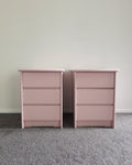 1990s Pink Nightstands