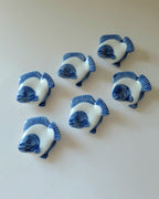 Porcelain Fish Chop Stick/Knife Rests