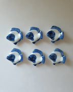 Porcelain Fish Chop Stick/Knife Rests