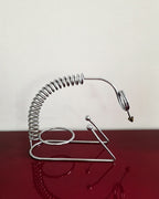 Post Modern Chrome Wine Holder