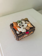 Pretty Vintage Shell Trinket Box