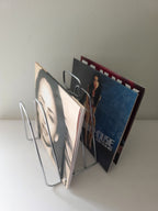 Chrome Vinyl/Magazine Holder