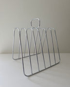 Chrome Vinyl/Magazine Holder