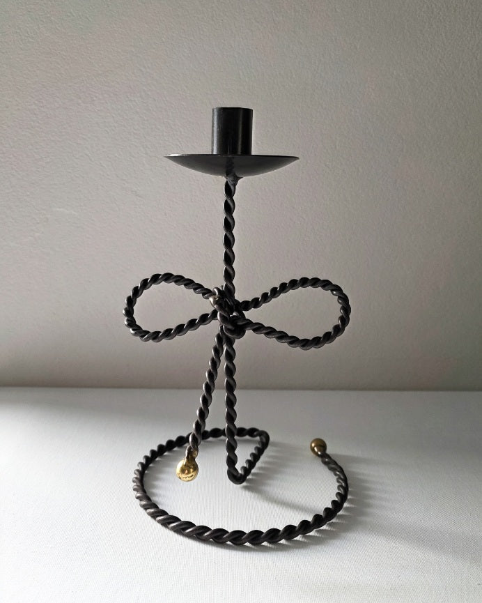Vintage Ribbon Candle Holder
