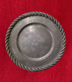 Vintage Aluminum Rope Detail Tray/Dish