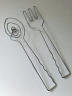 Vintage Salad Servers