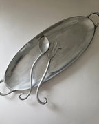Unique Hand Forged Salad Servers