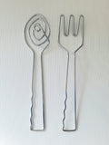 Vintage Salad Servers