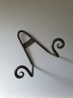 Wrought Iron Hooks/Plate Stand