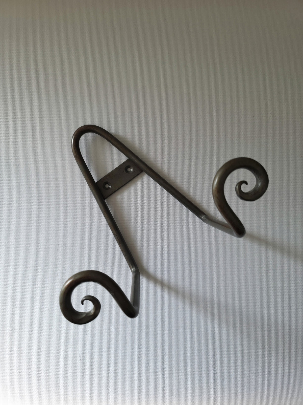 Wrought Iron Hooks/Plate Stand