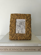 Vintage Gold Scrunchy Frame