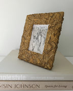 Vintage Gold Scrunchy Frame