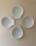 Vintage French Porcelain Appetizer Shell Dishes