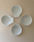 Vintage French Porcelain Appetizer Shell Dishes