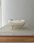 Vintage Footed Silver Plate Bowl