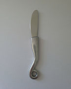 Vintage Sculptural Spiral Cheese Knife