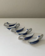 Porcelain Swan Knife Rests