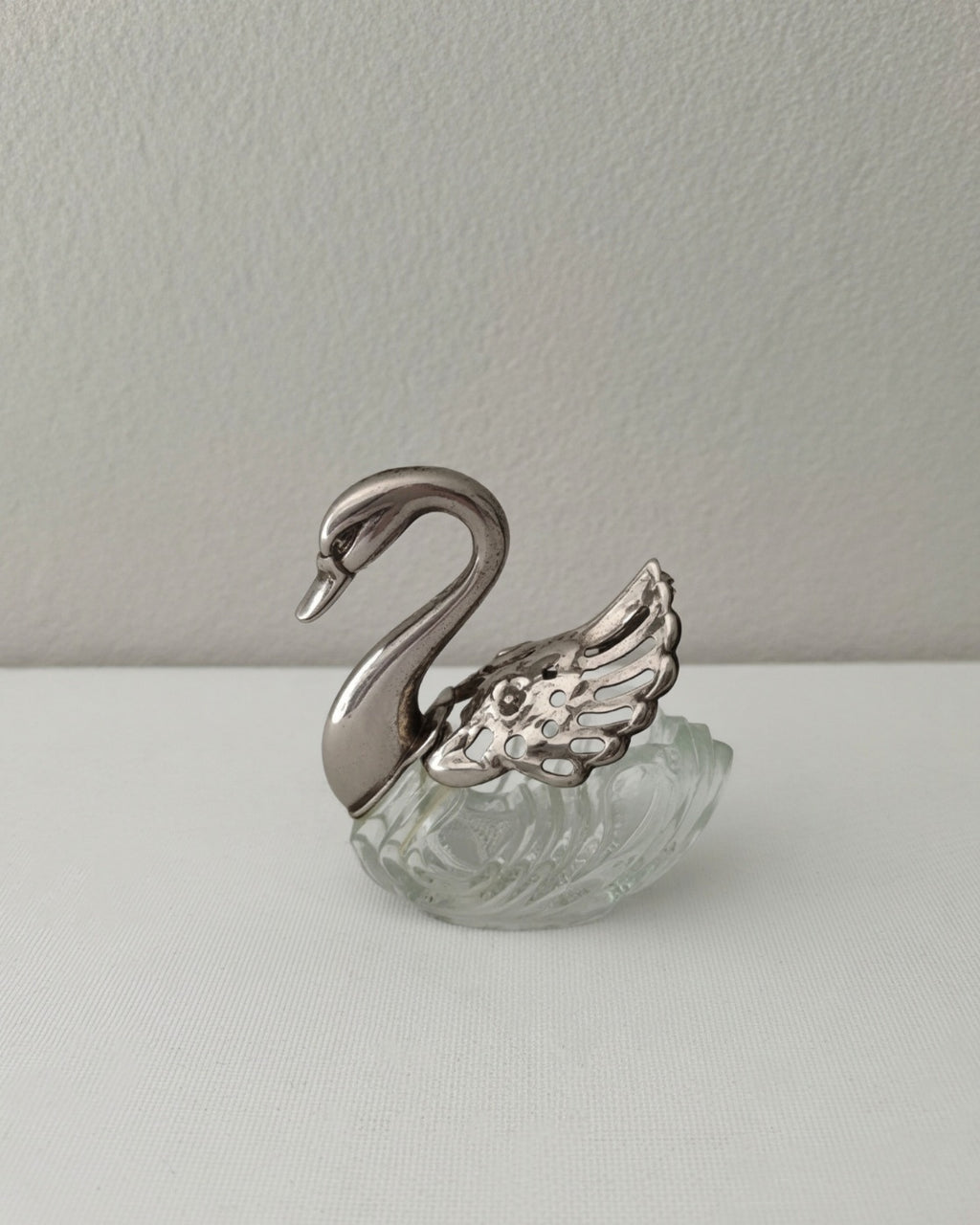 Vintage Swan Salt Cellar/Trinket Dish