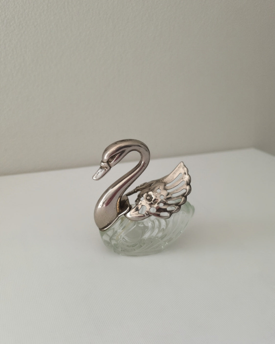 Vintage Swan Salt Cellar/Trinket Dish