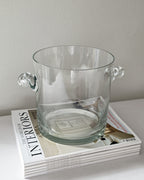 Tiffany & Co Crystal Glass Champagne Ice Bucket 1980s