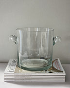 Tiffany & Co Crystal Glass Champagne Ice Bucket 1980s