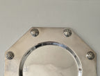 Vintage Octagonal Silver Plated Tray by Valenti Spain