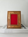 Vintage Bamboo Picture Frame