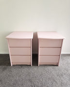 1990s Pink Nightstands