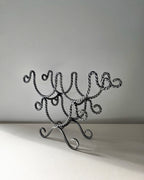 Vintage Twisted Metal Wine Holder