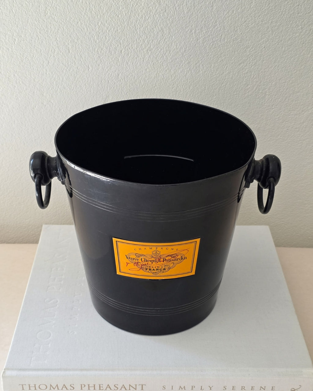 Vintage Veuve Clicquot Limited Edition Champagne Ice Bucket 1960s/70s