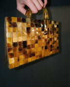 Early 2000s Faux Tortoiseshell Bag