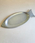 Vintage Cast Aluminium Fish Platter/Tray