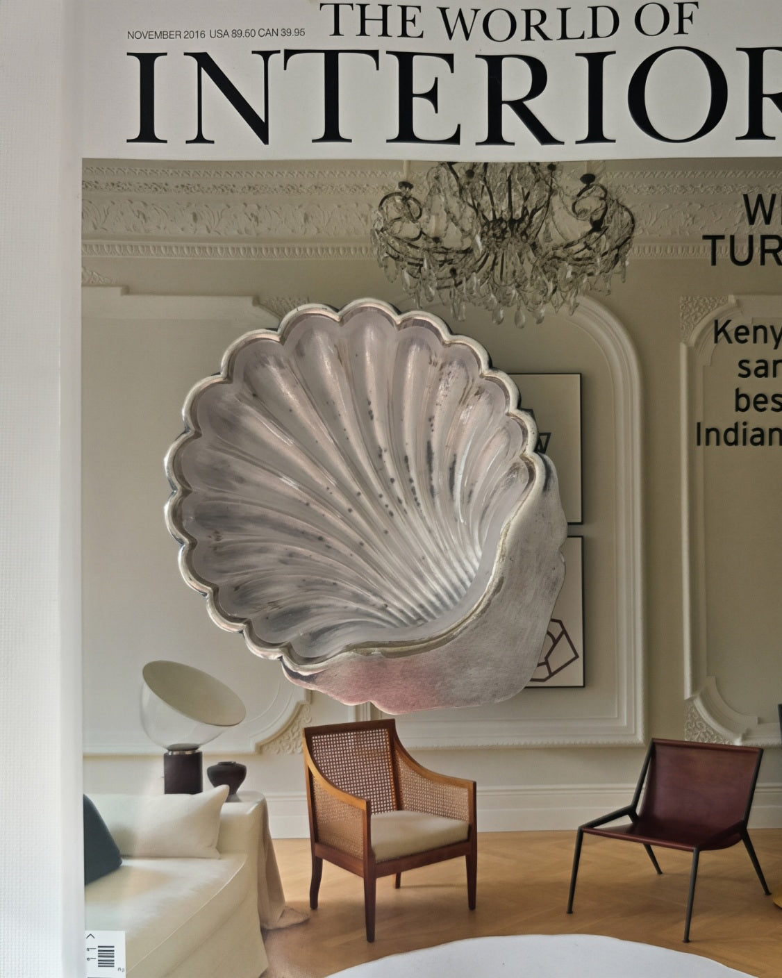 Petit Silver Plated Vintage Shell Vide Poche