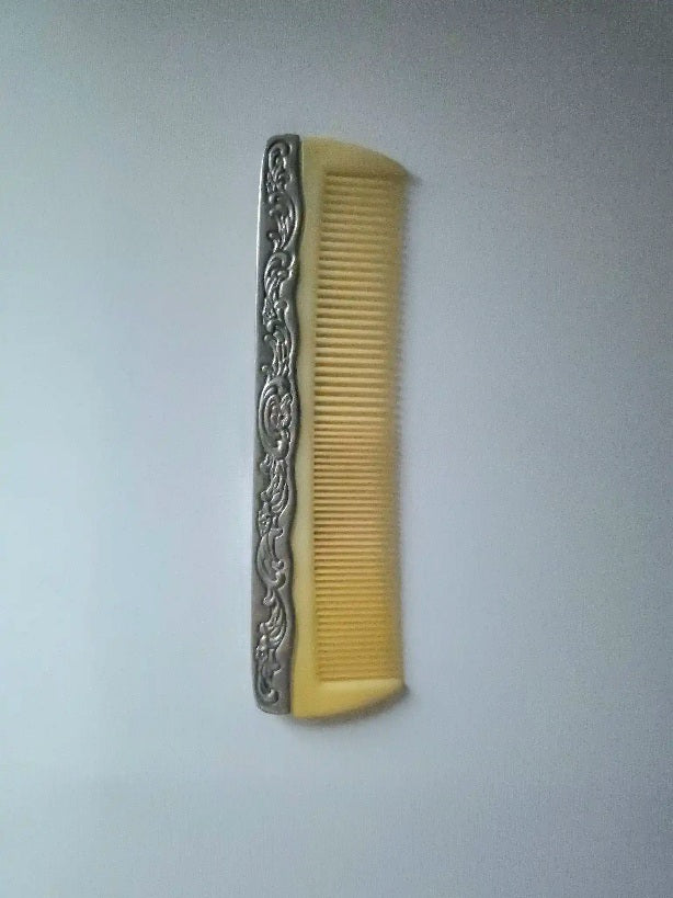 Art Nouveau Silver Plate Vanity Comb